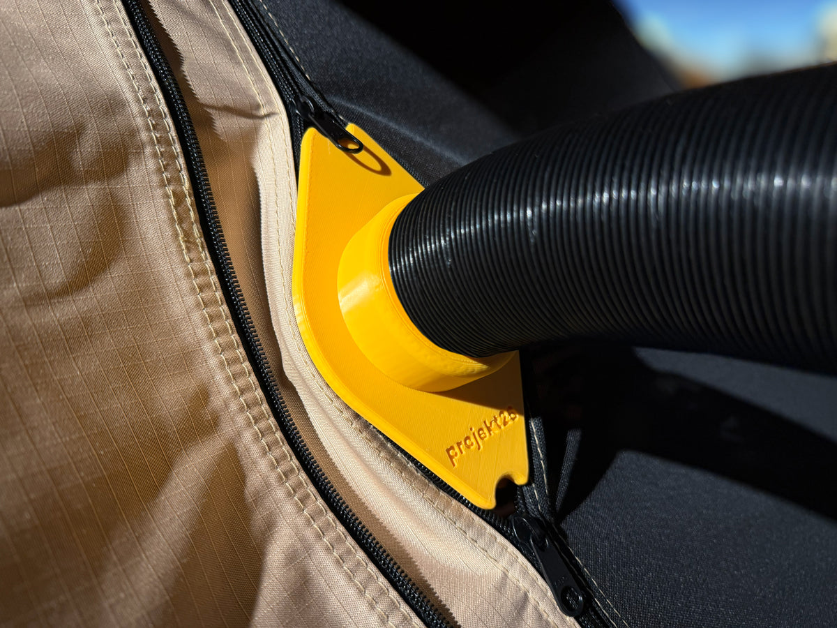 Dachzelt-Warmluftadapter 60 und 75mm