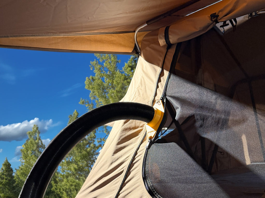 Dachzelt-Warmluftadapter 60 und 75mm