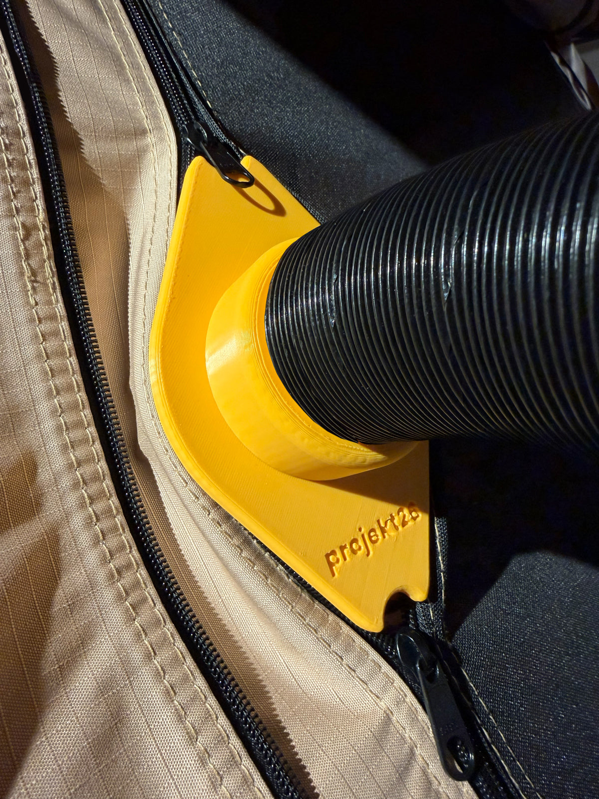 Dachzelt-Warmluftadapter 60 und 75mm