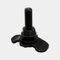 M8 Schraub Fitting 30mm schwarz