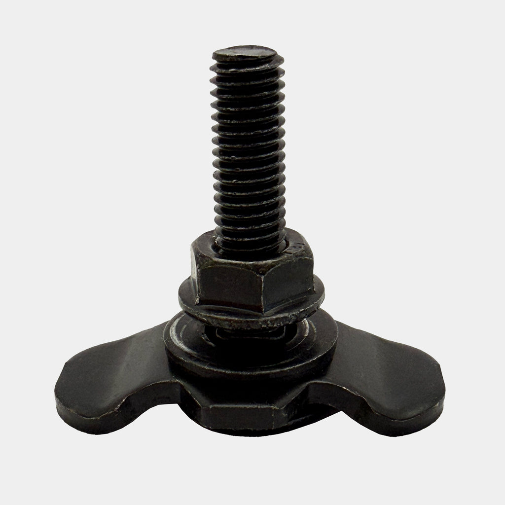 M8 Schraub Fitting 30mm schwarz