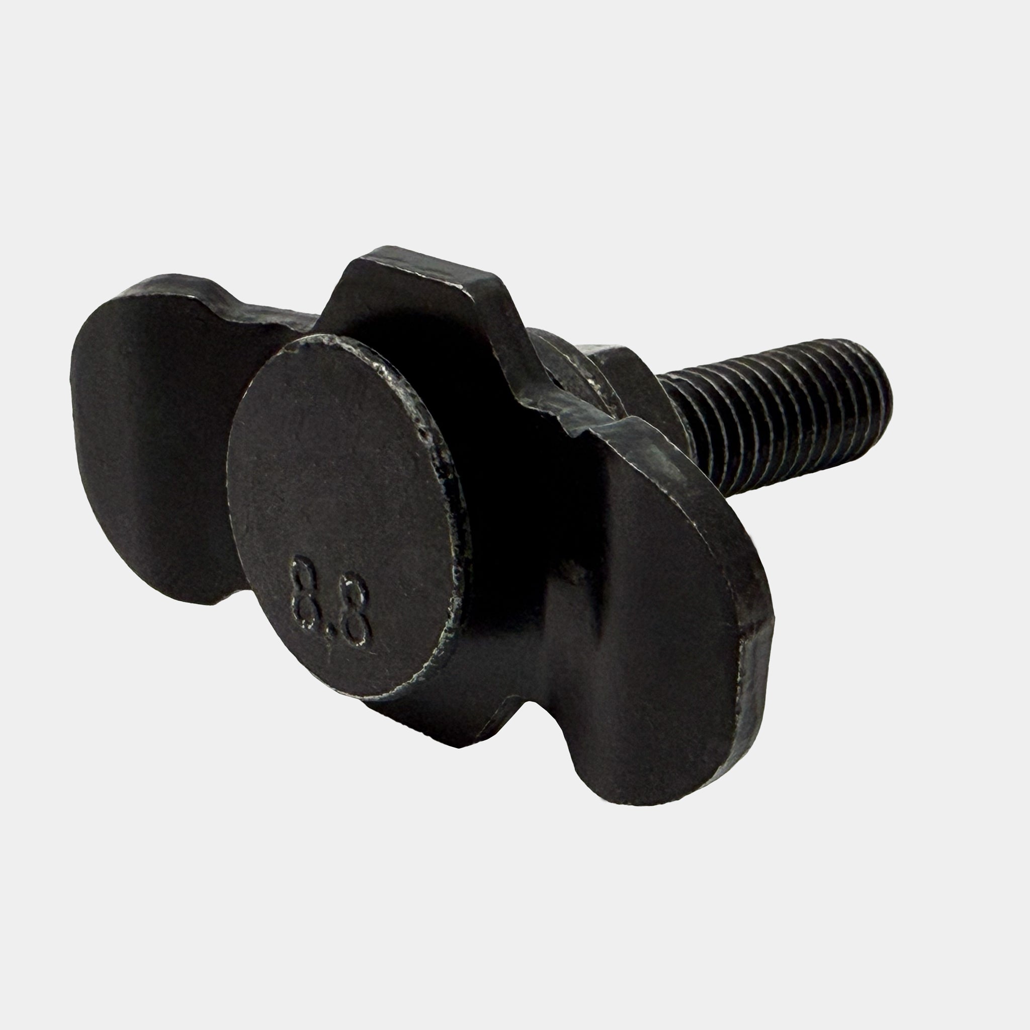 M8 Schraub Fitting 30mm schwarz